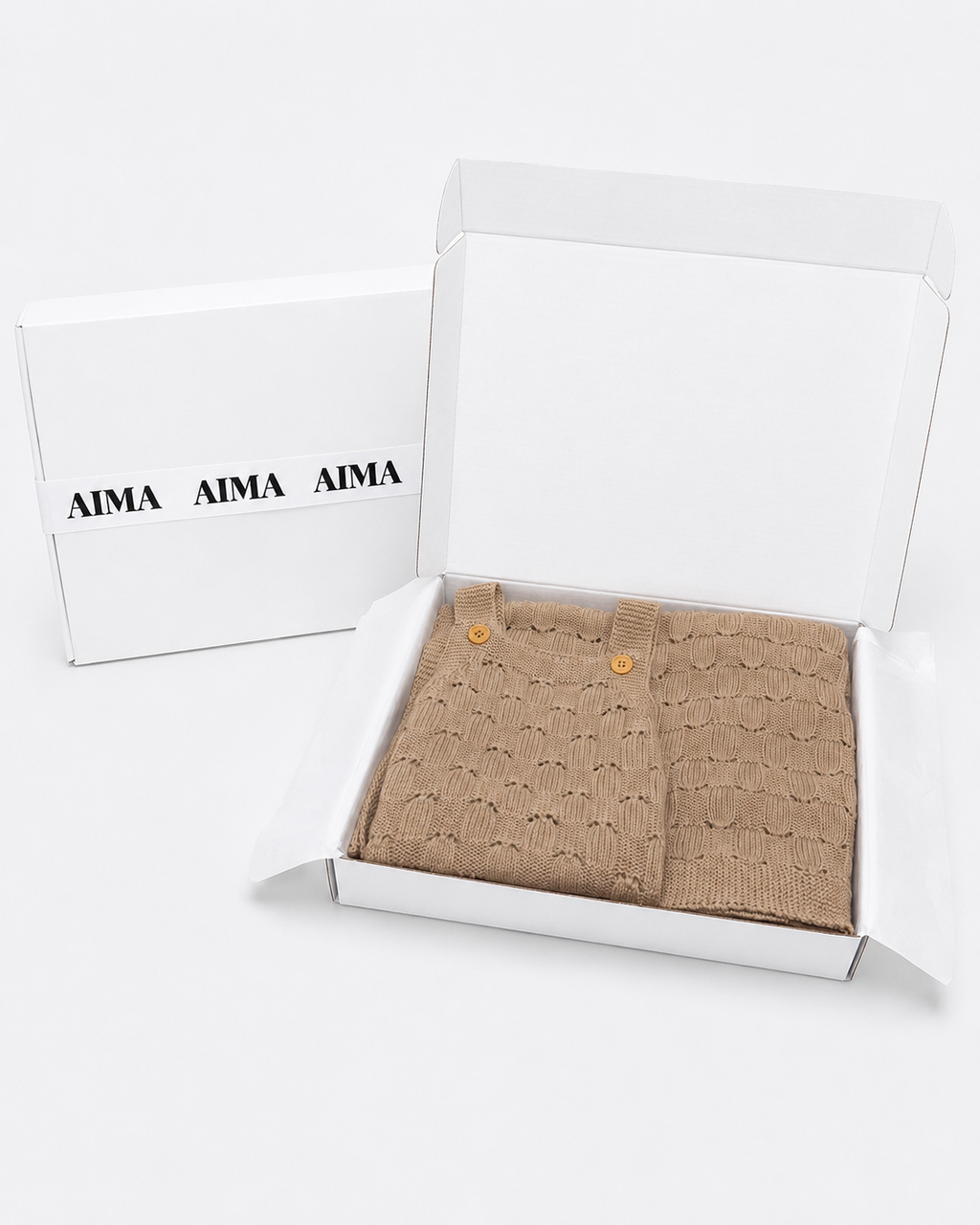 Taupe Essential Baby Gift Box