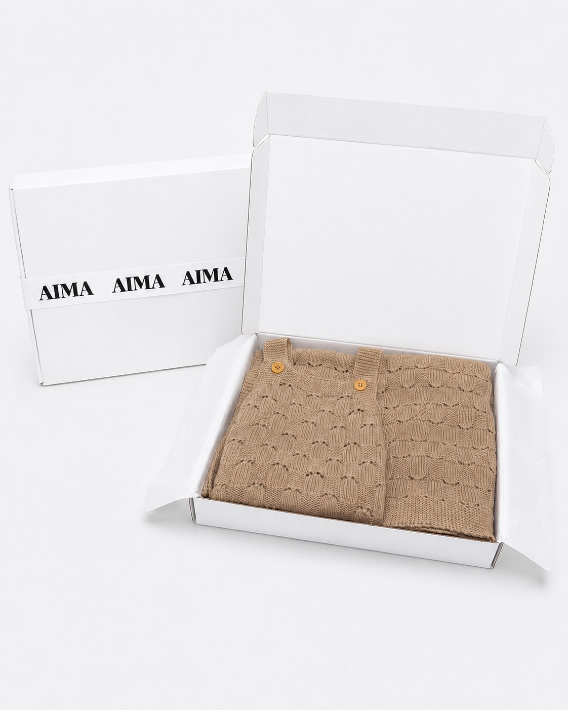 Taupe Essential Baby Gift Box