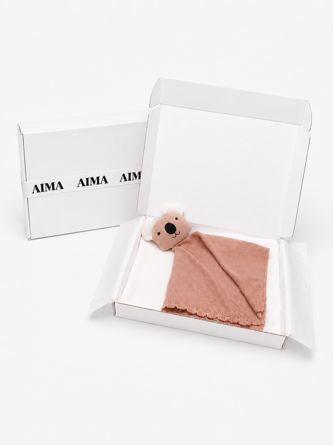 Pink Koala Comfort Baby Gift Box