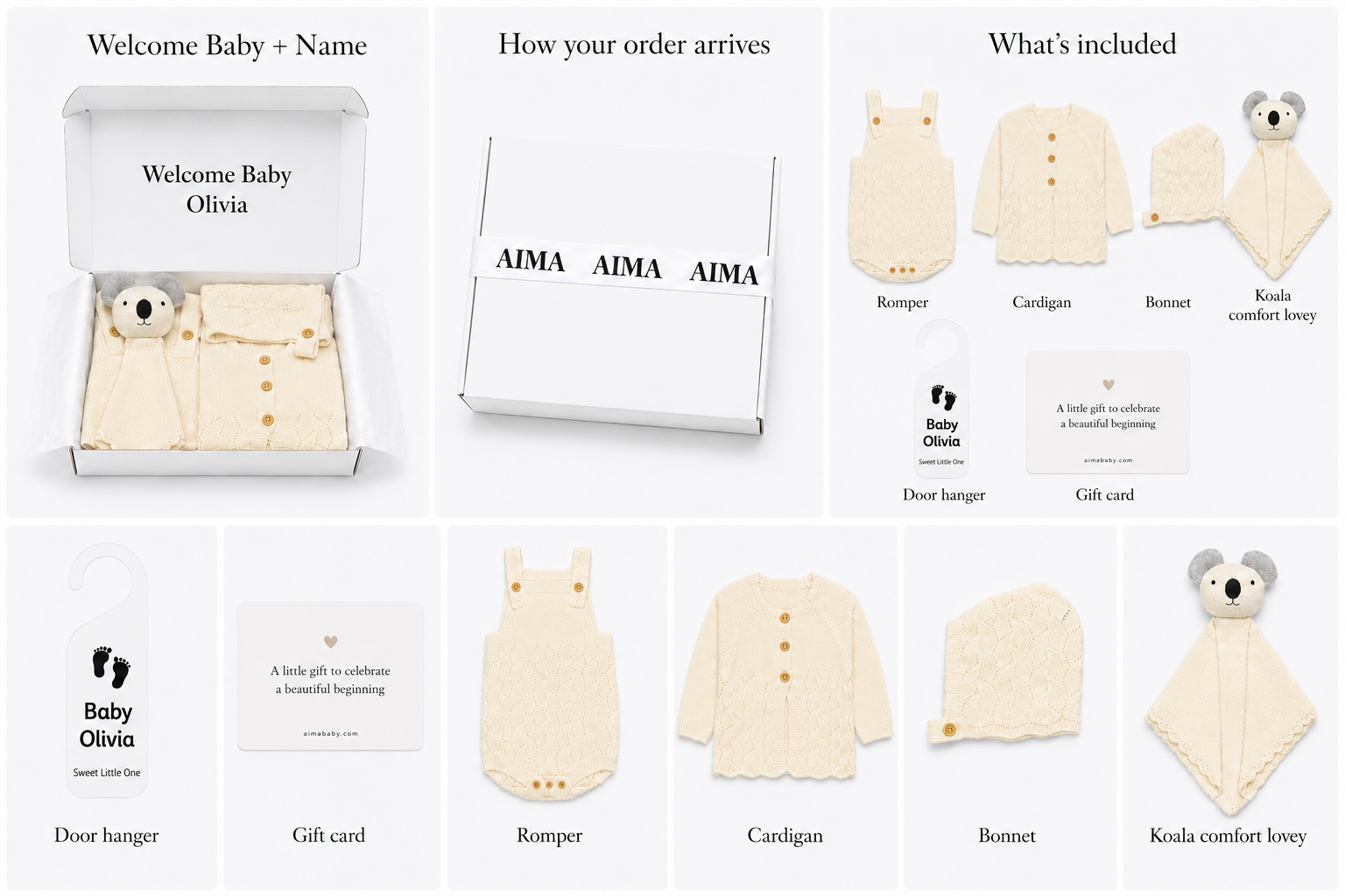 Ivory Deluxe Baby Gift Box